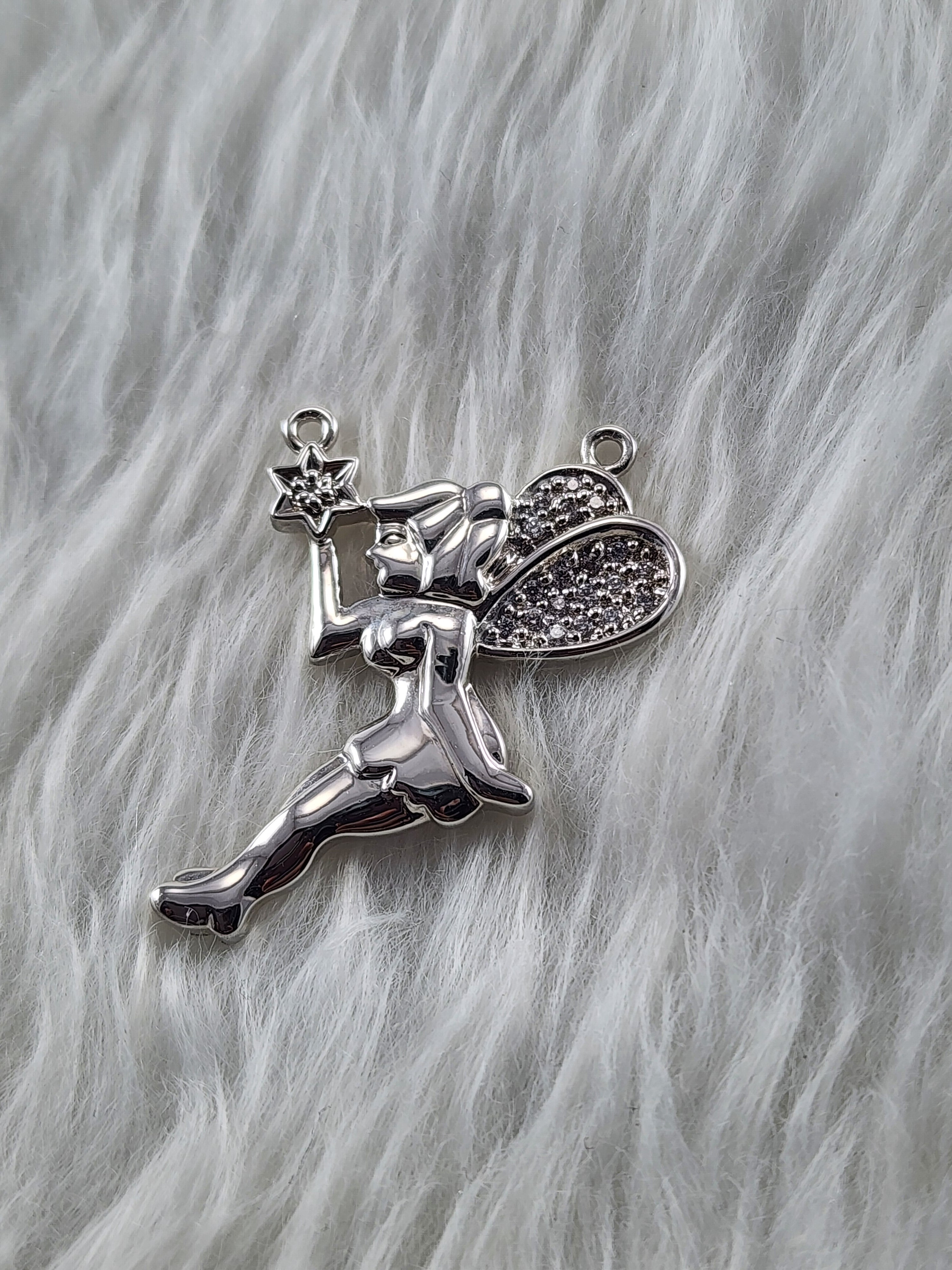 Silver Fine Fairy Designer Pendant for Women